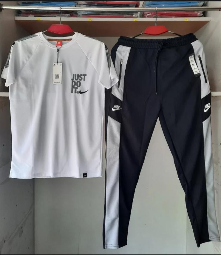 Nike trouser and t shirt combo set